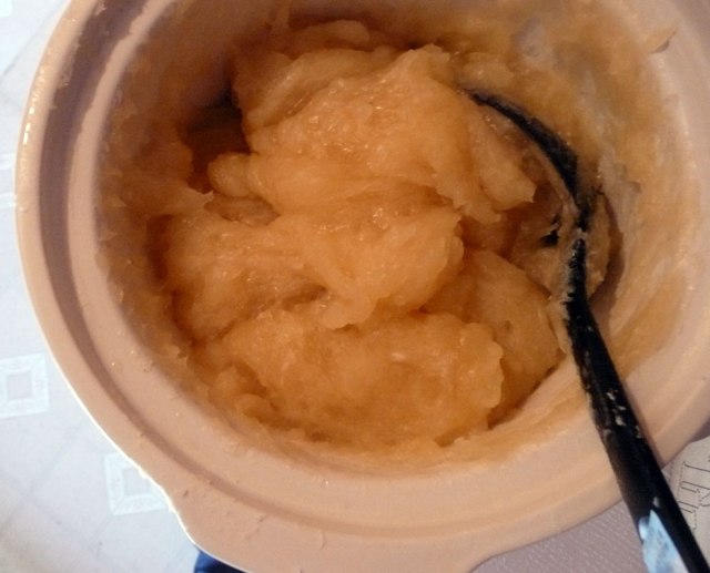 Into the crockpot this morning