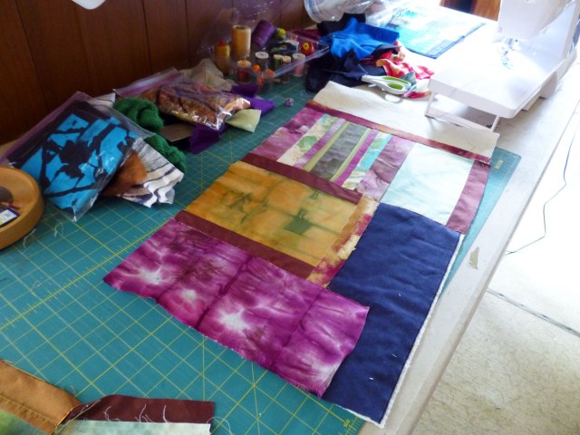 I have to get messy right away