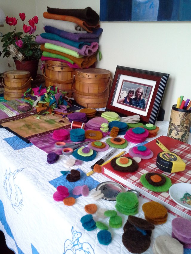 That's me and my valentine about 25 years ago! Now do you know what I'm making?