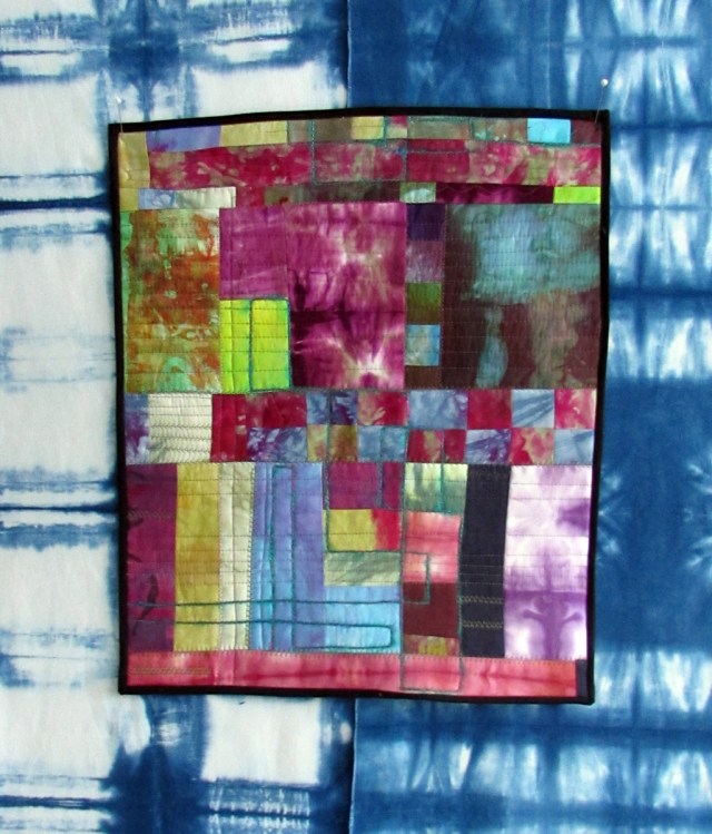 And I finished this one little quilt